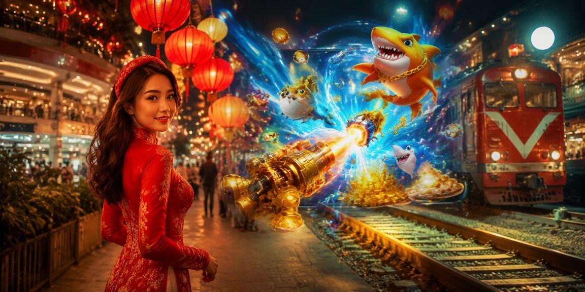 Khung cảnh sòng bạc điện tử hiện đại tại Hà Nội về đêm
